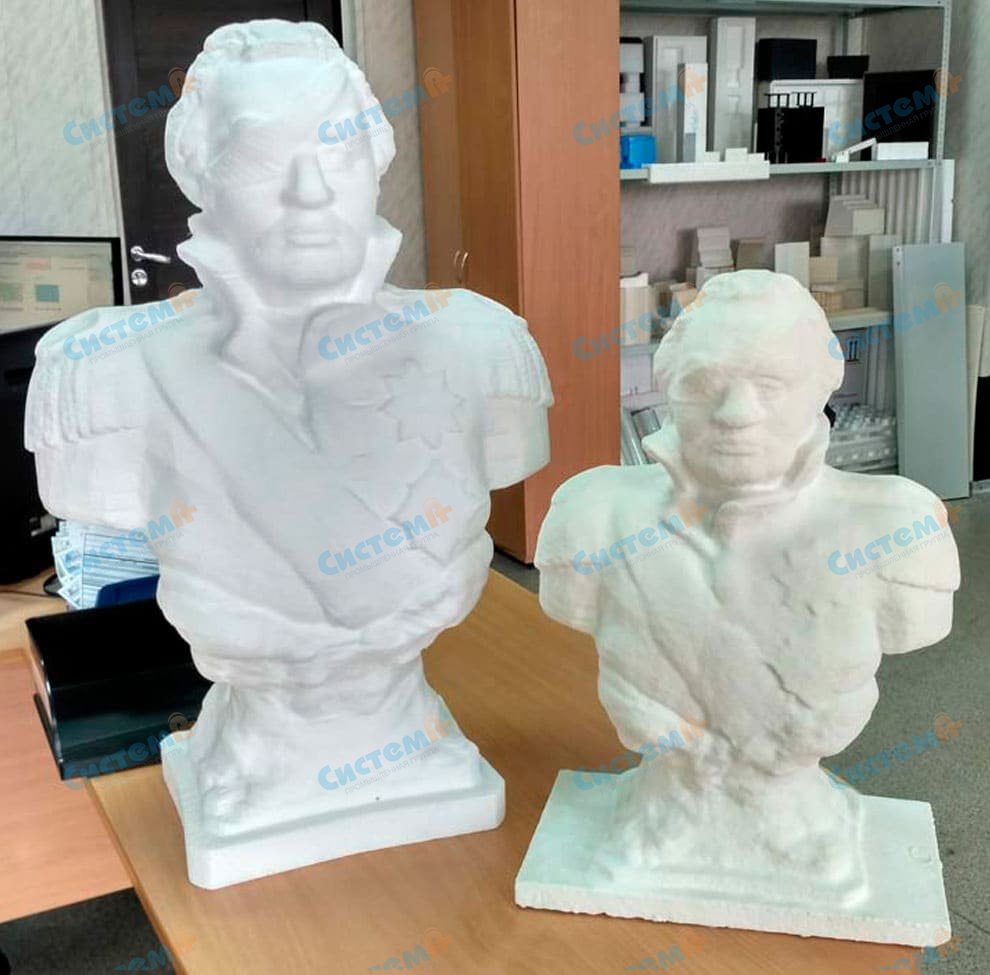 Изготовление скульптуры знаменитого русского полководца